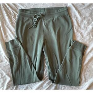 Max and Mia olive green knit sweat pant joggers size M